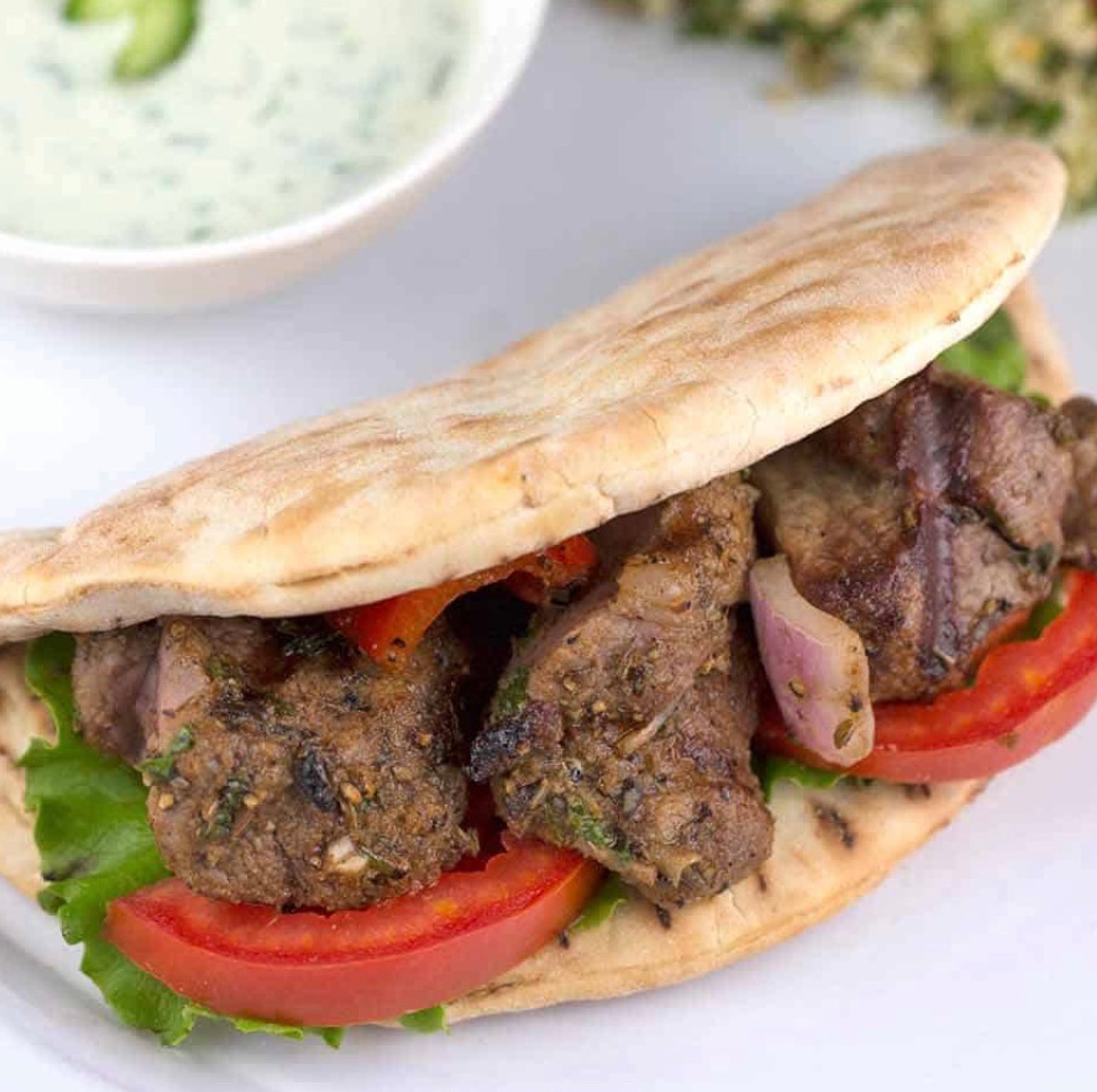 Lamb Kebab Wrap