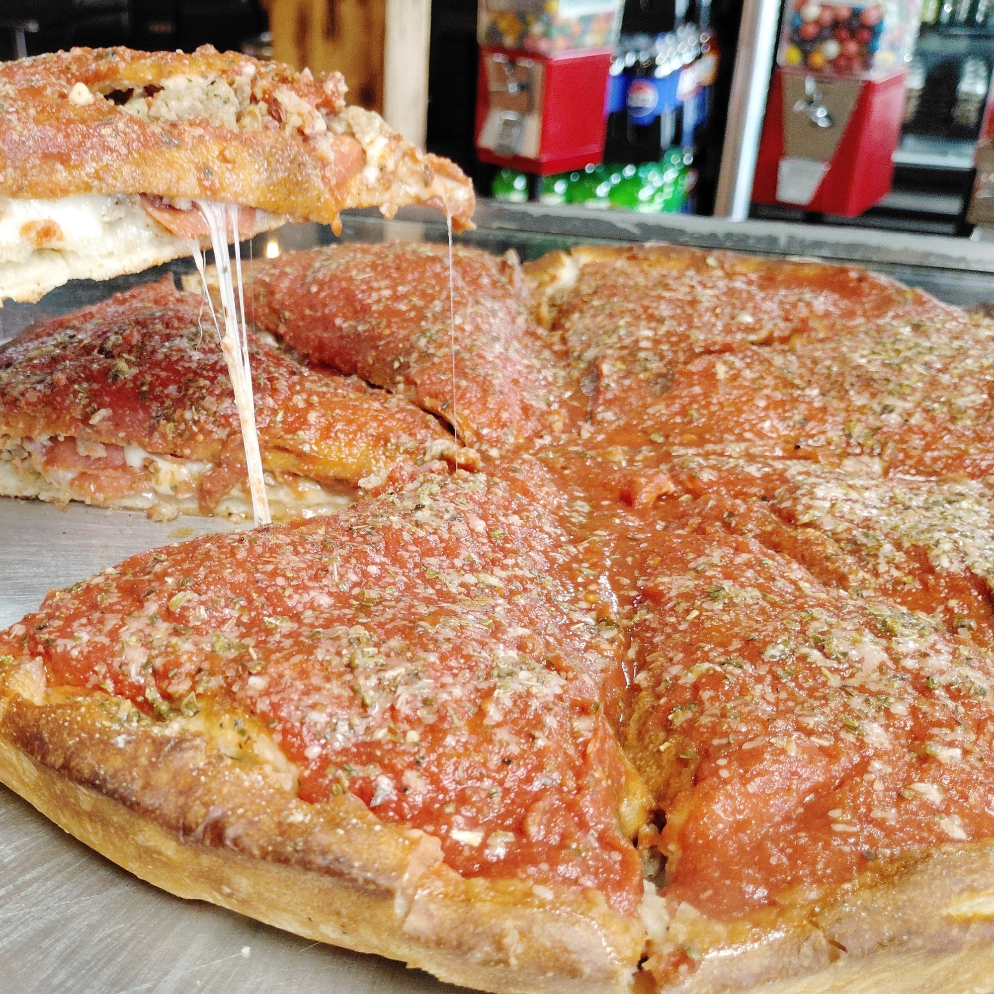 Stuffed Meatza Treatza