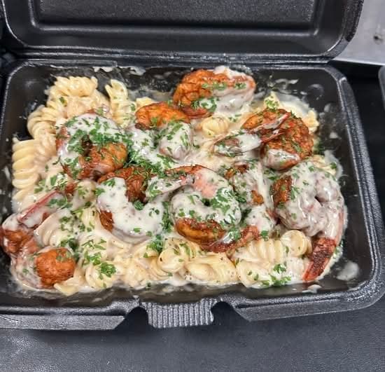 Jerk Shrimp Pasta