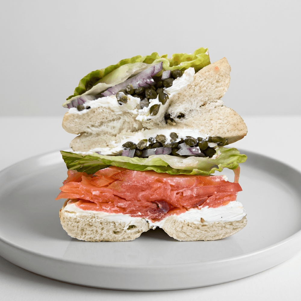 Bagel with Fresh Nova & Cream Cheese
