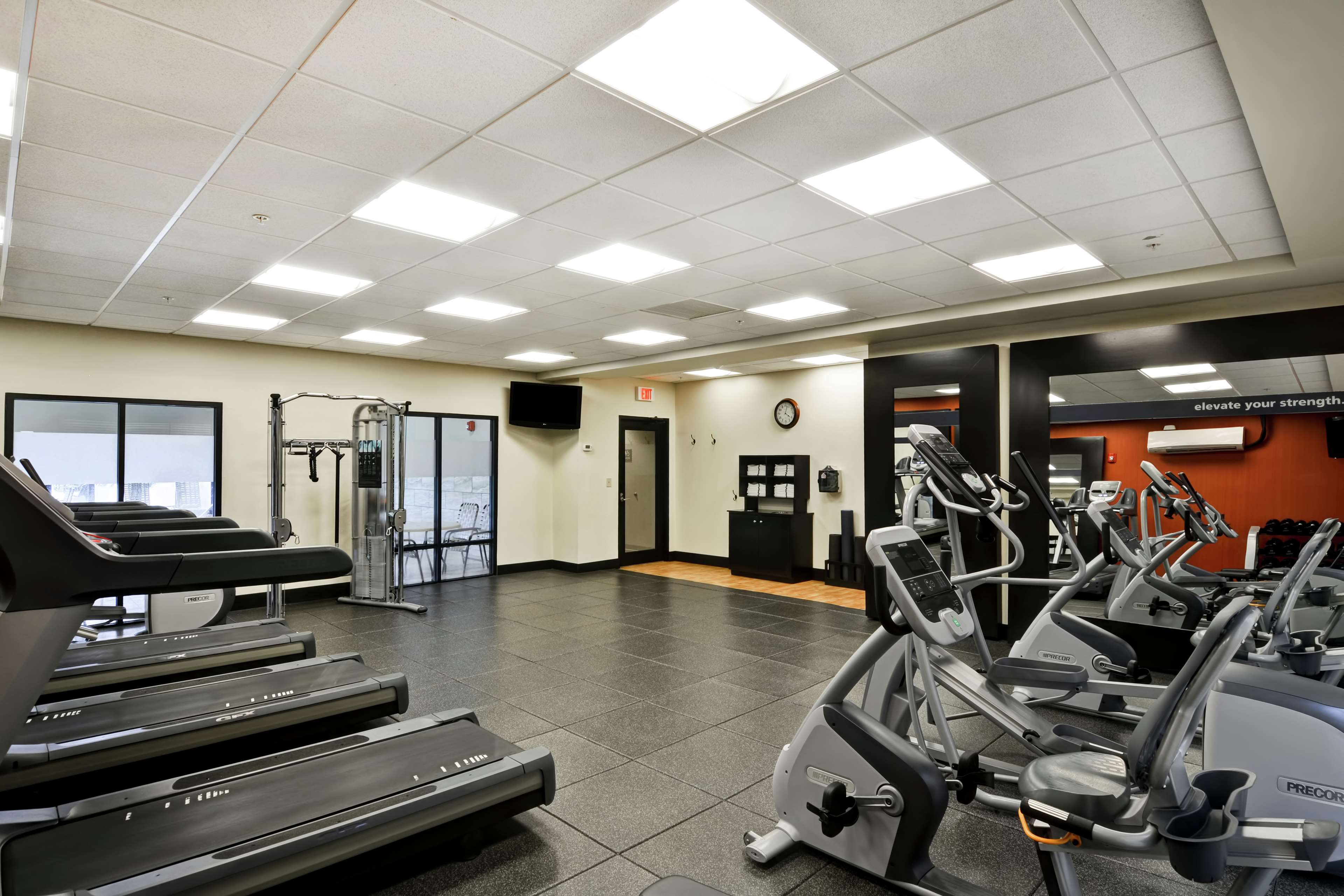 Health club  fitness center  gym