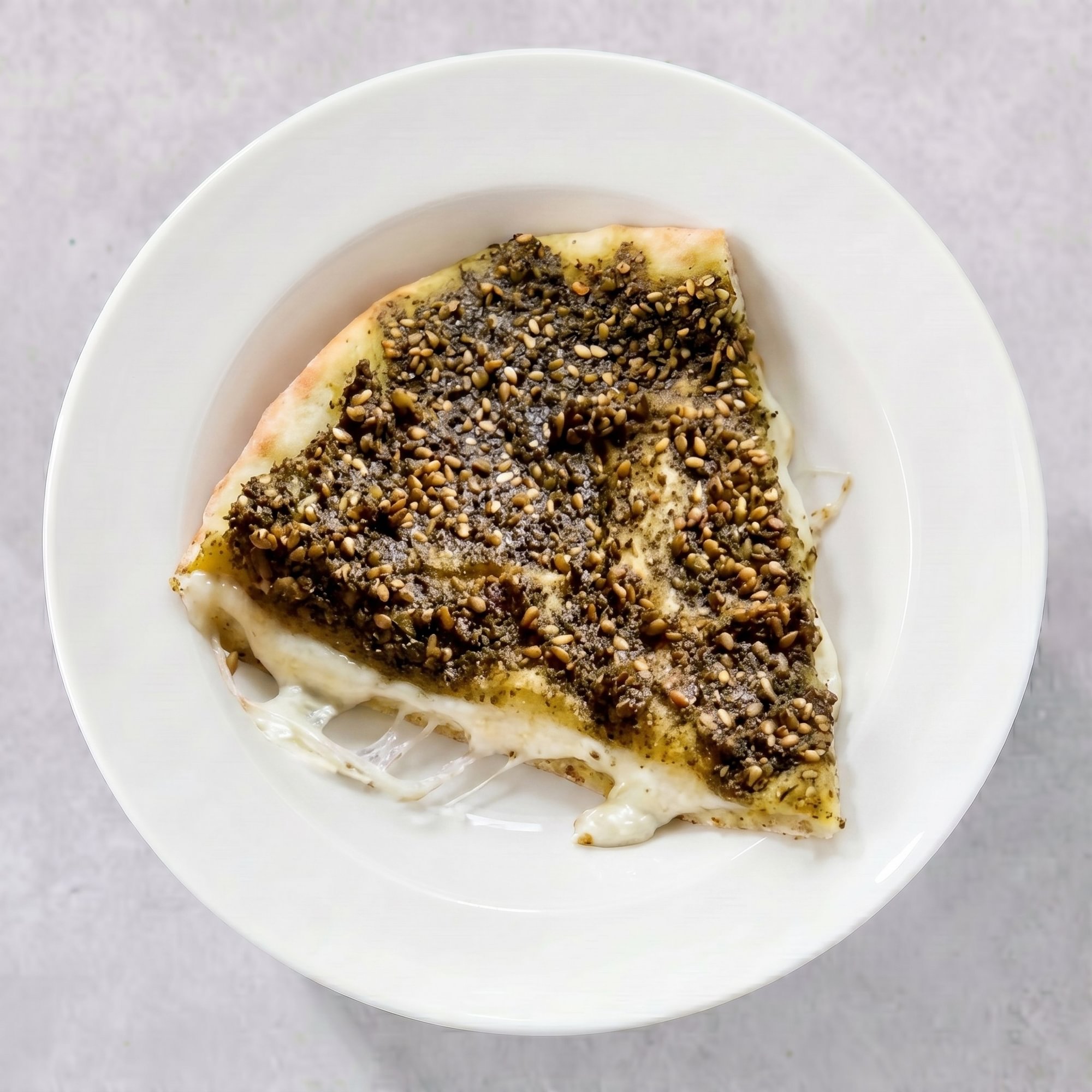 Tower Cheese and Zaatar
