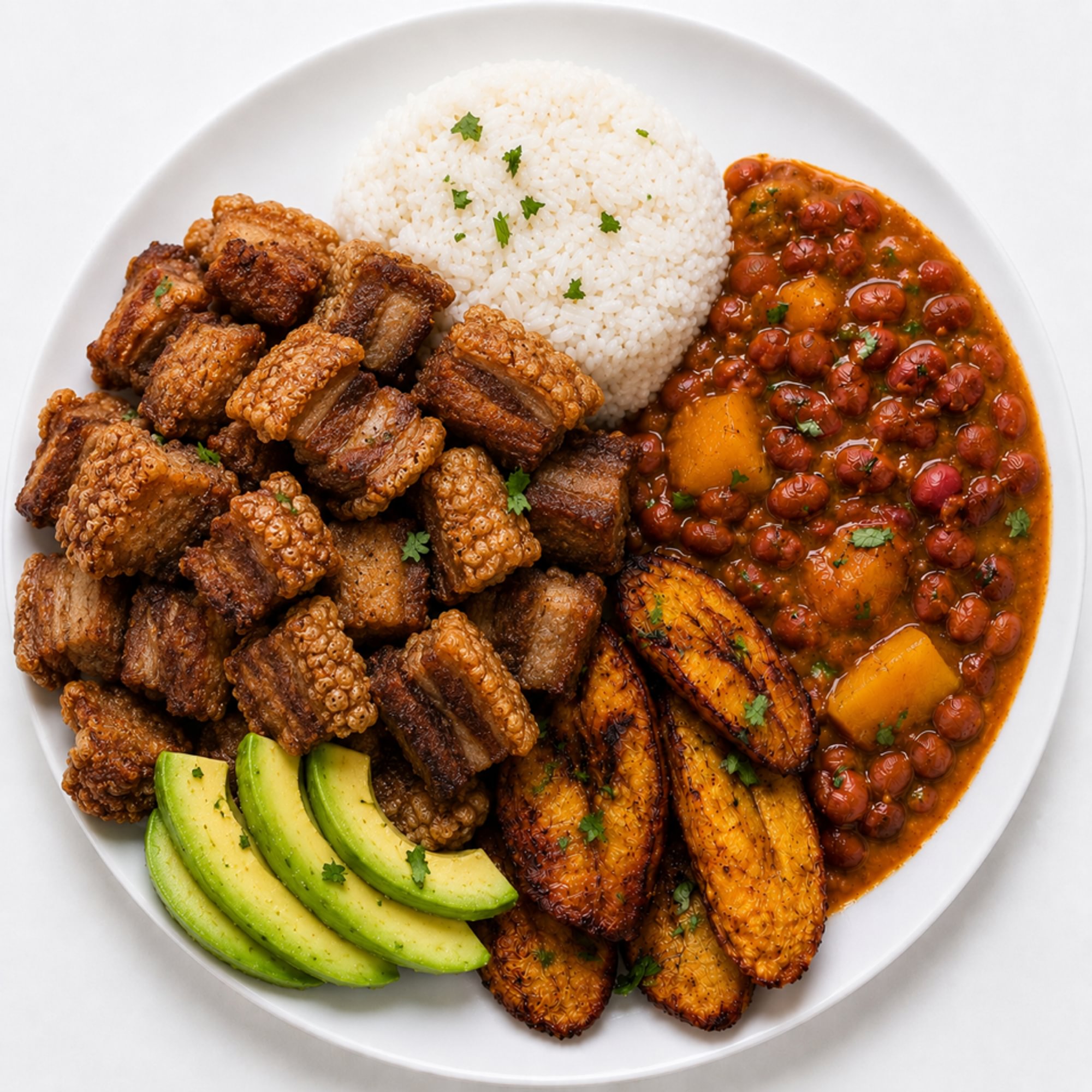 Chicharron with 2 Sides