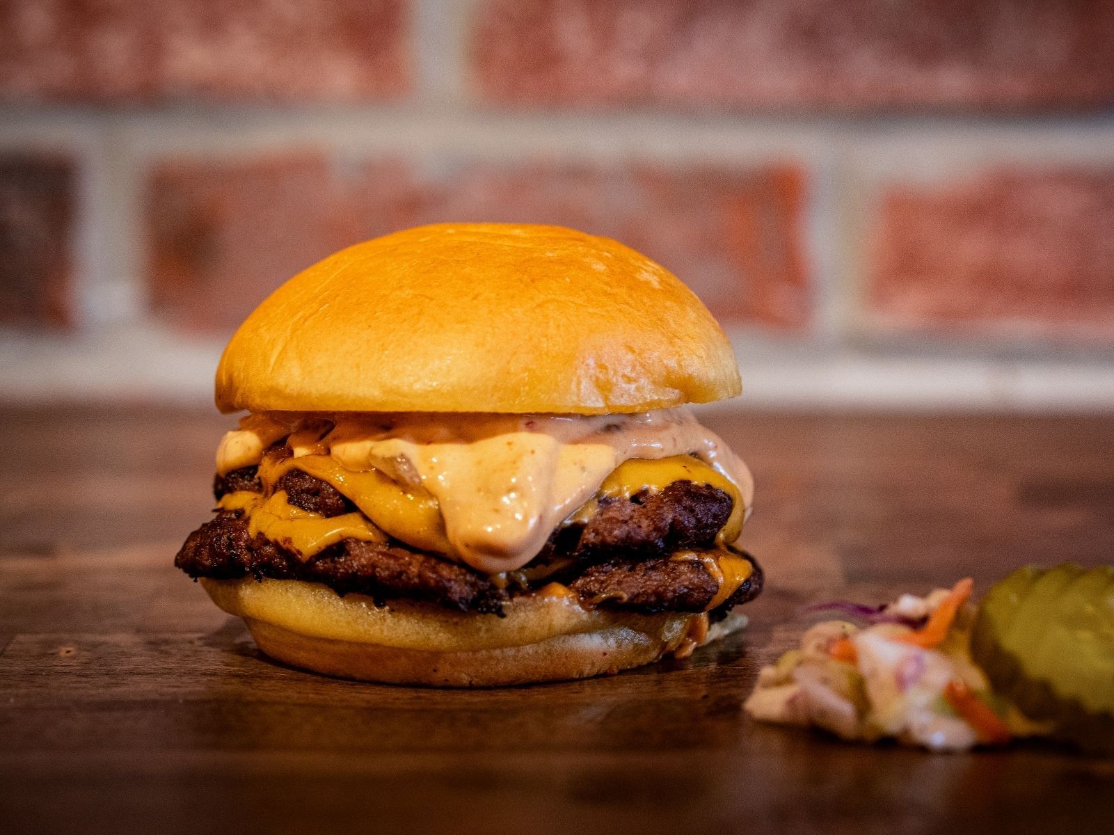 Mushroom Wagyu Smash Burger