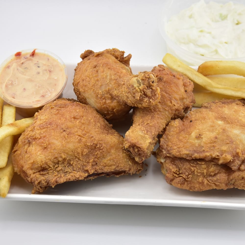 4 Pieces Leg & Thigh/Fries/Drink