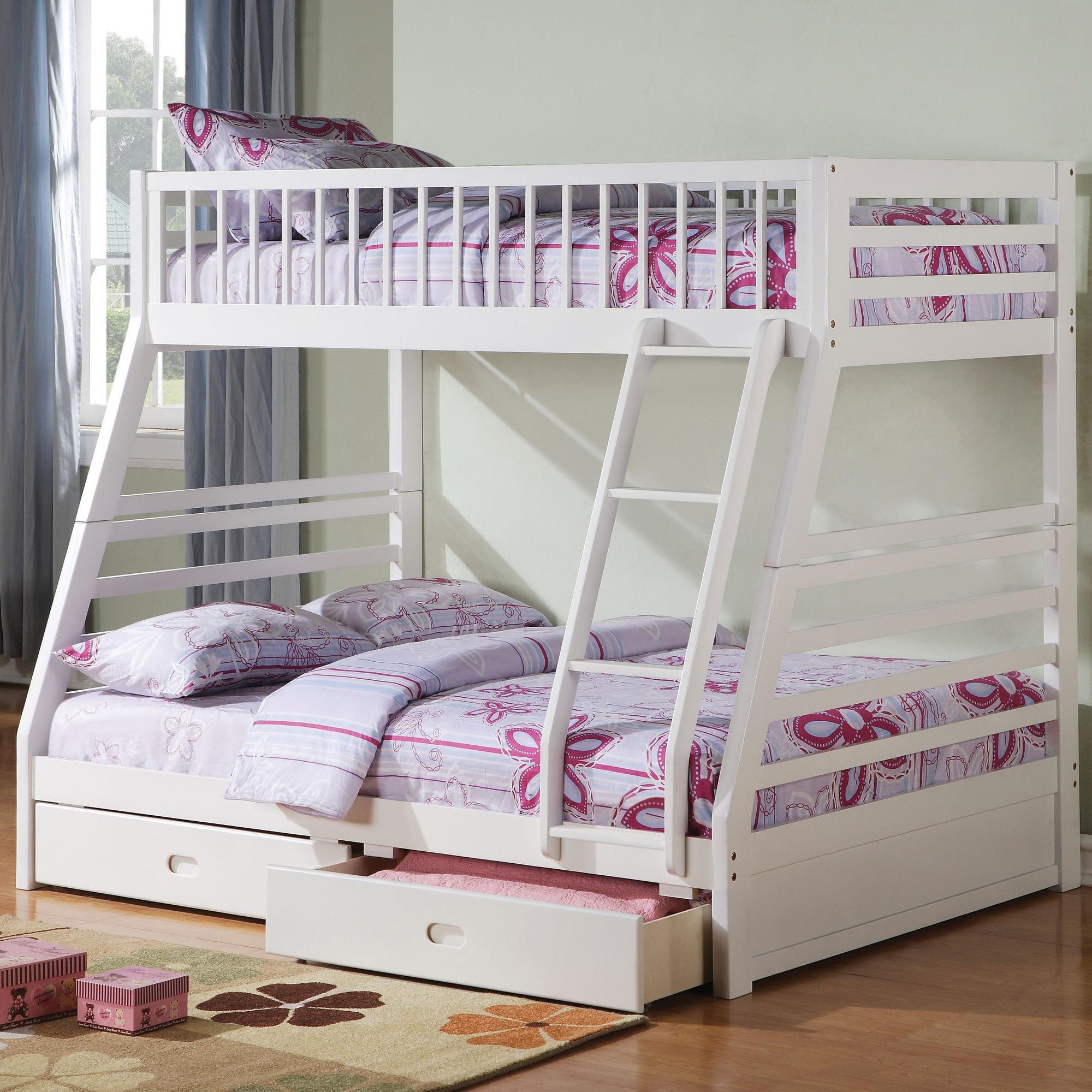 Jason Twin over Full Bunk Bed with Storage