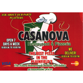 Casanova Pizza Logo