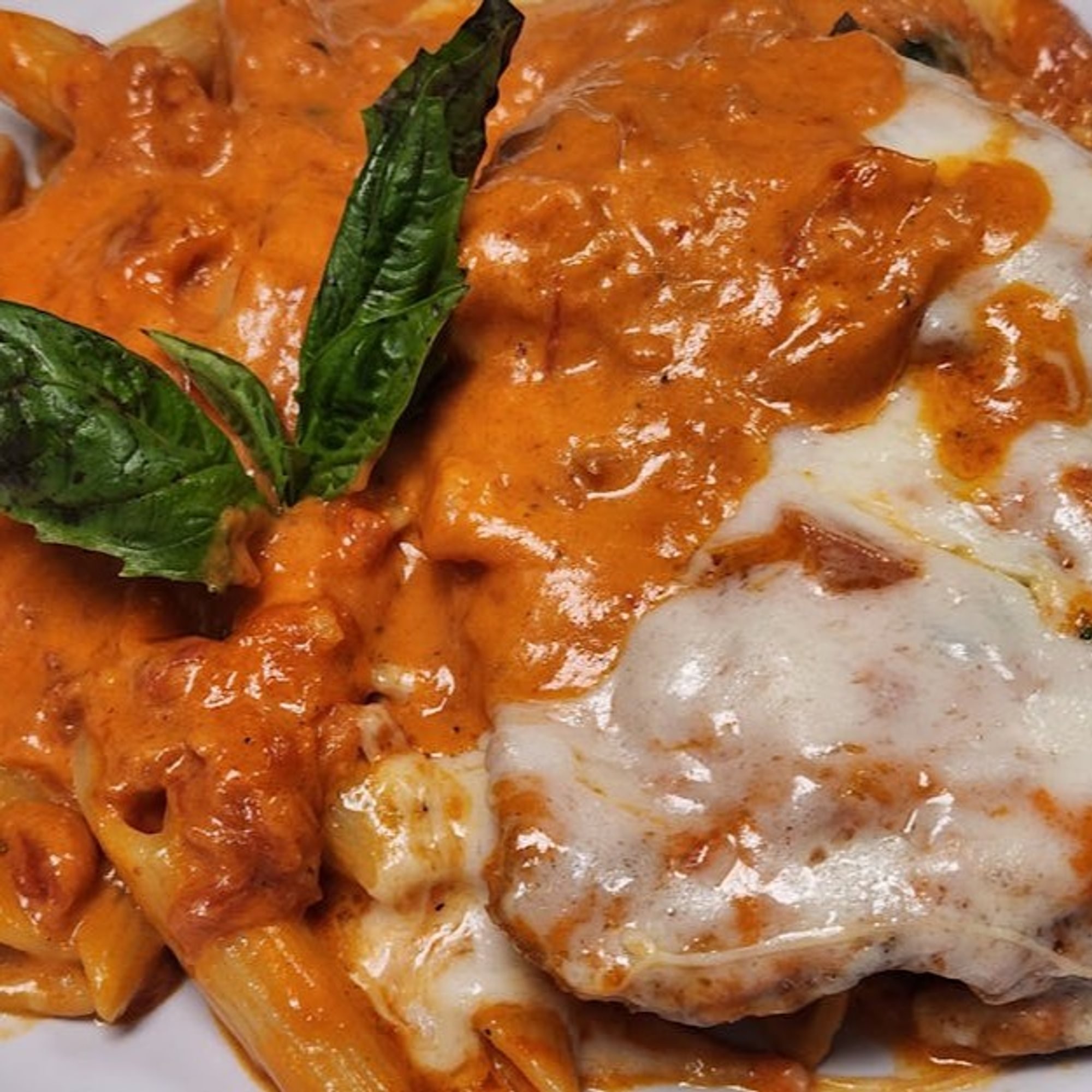 Chicken Vodka Parmigiana