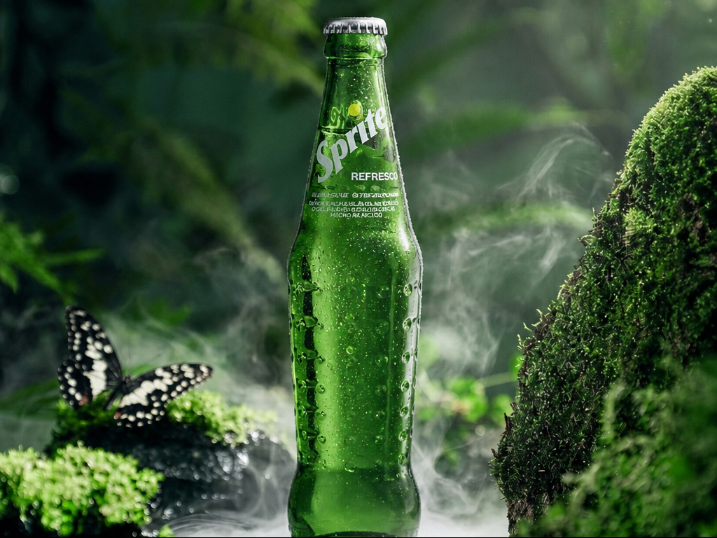 Sprite Glass Bottle