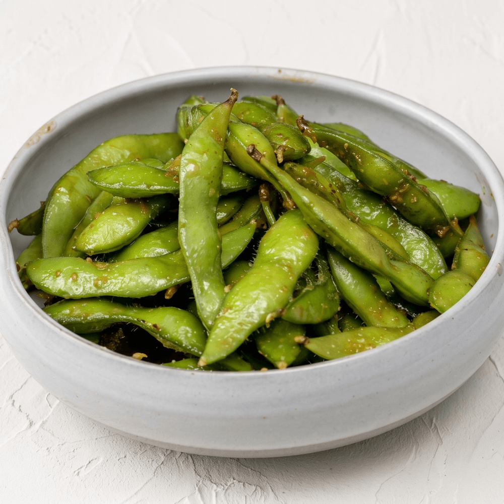 Garlic Edamame
