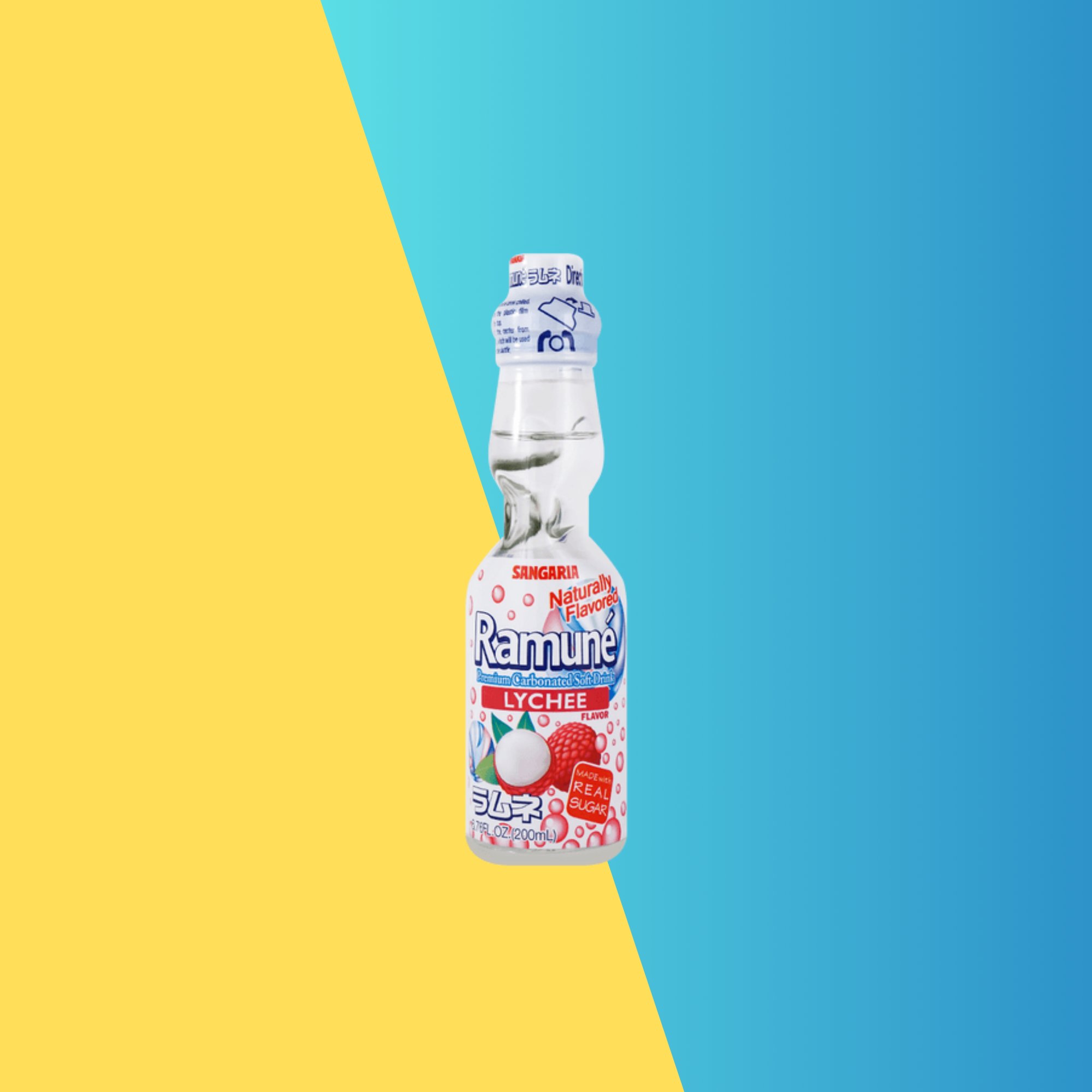 Lychee Japanese Soda Ramune