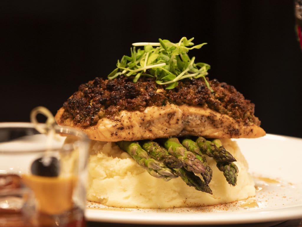 Pistachio Crusted Salmon
