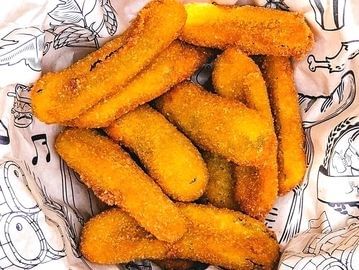 Bavarian Fried Pickles