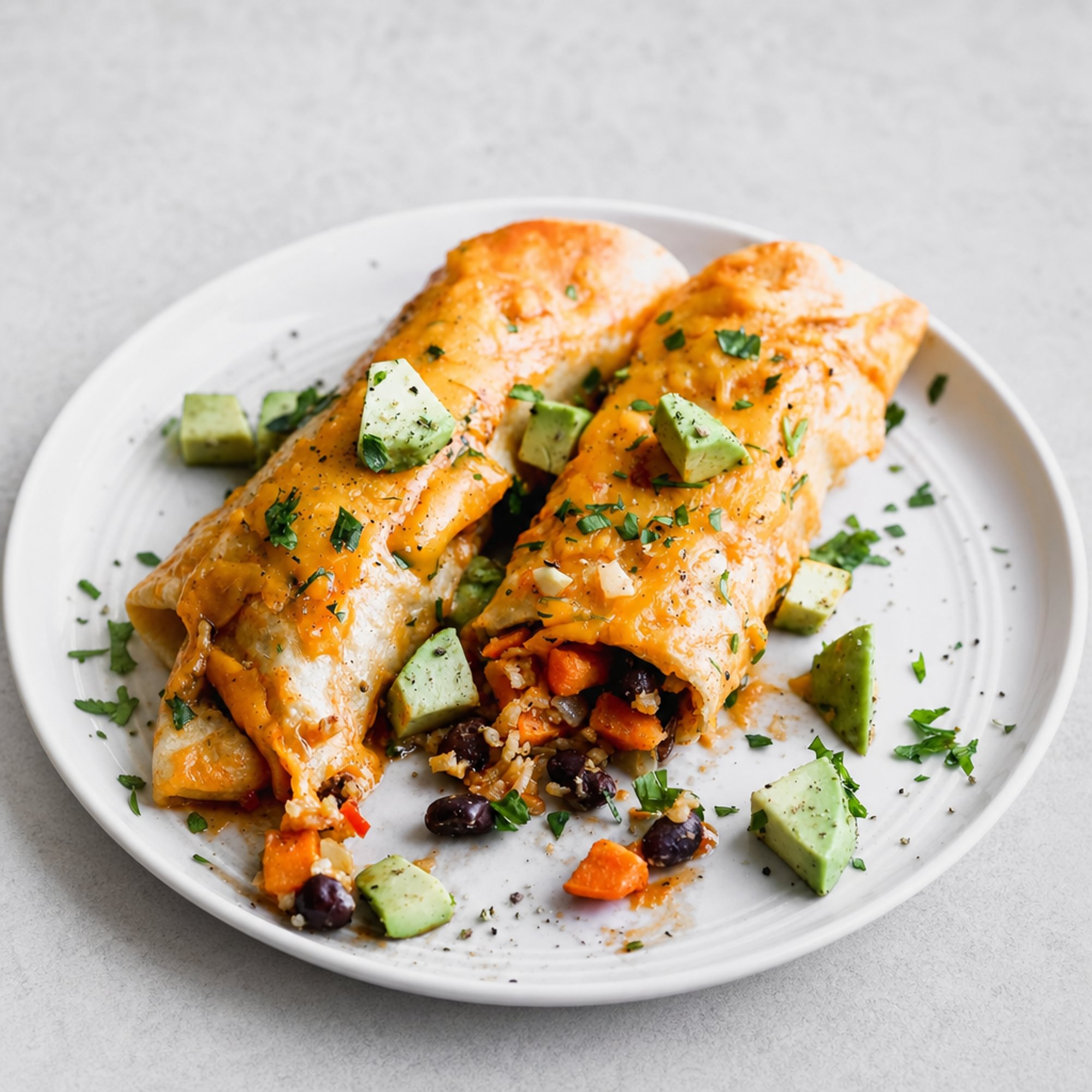 Vegetable Enchiladas