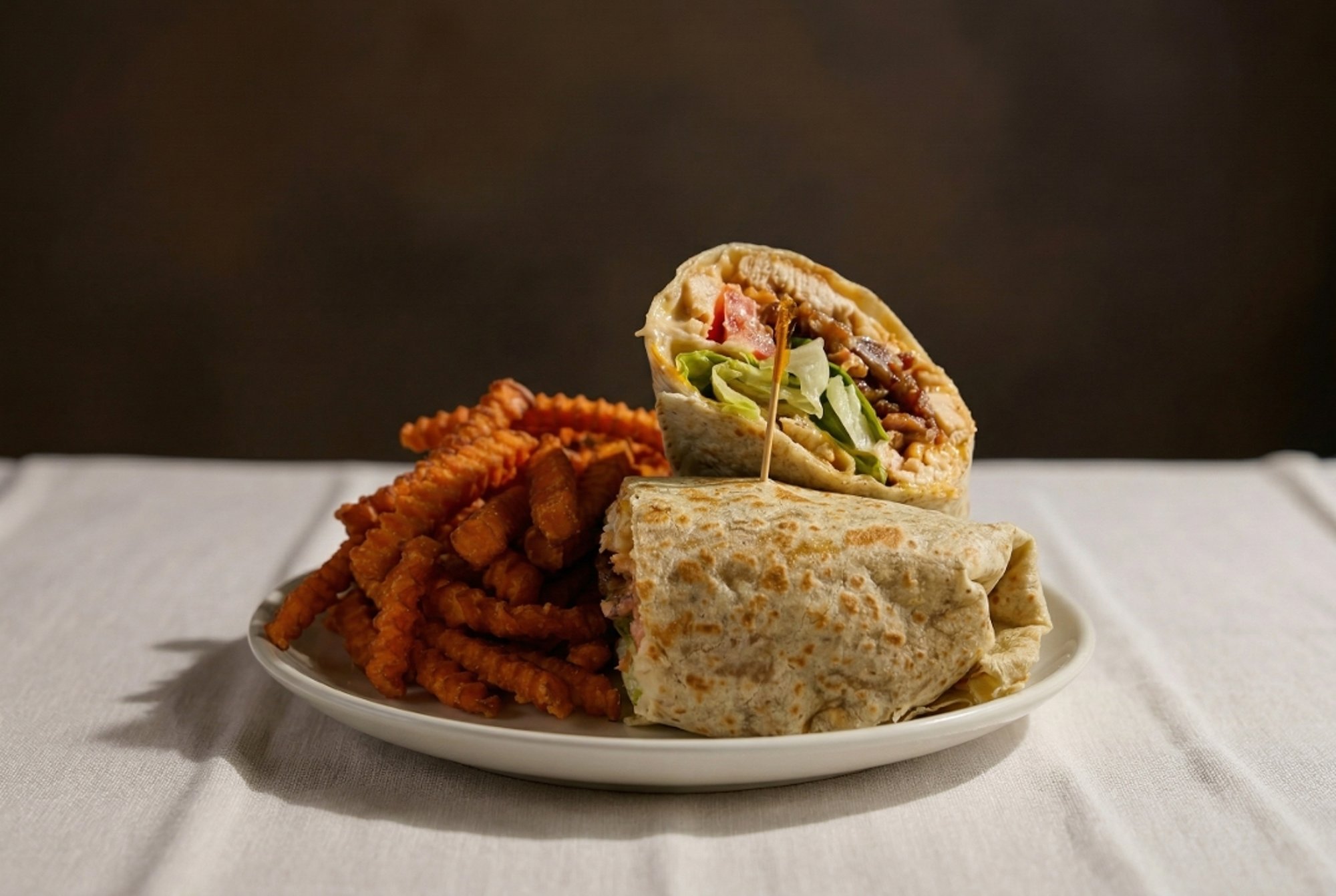 Fiery Chicken Wrap