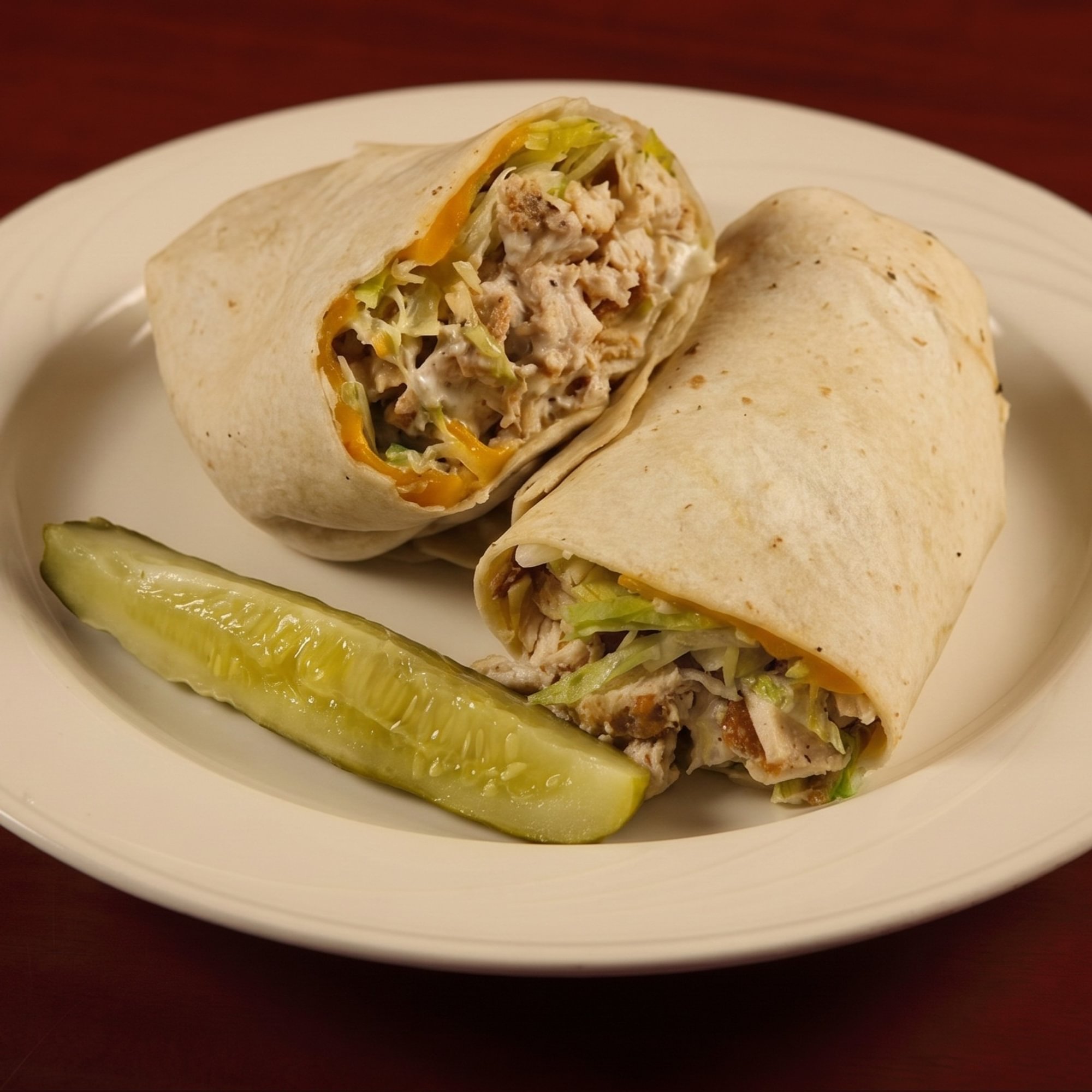 Barbecue Chicken Wrap