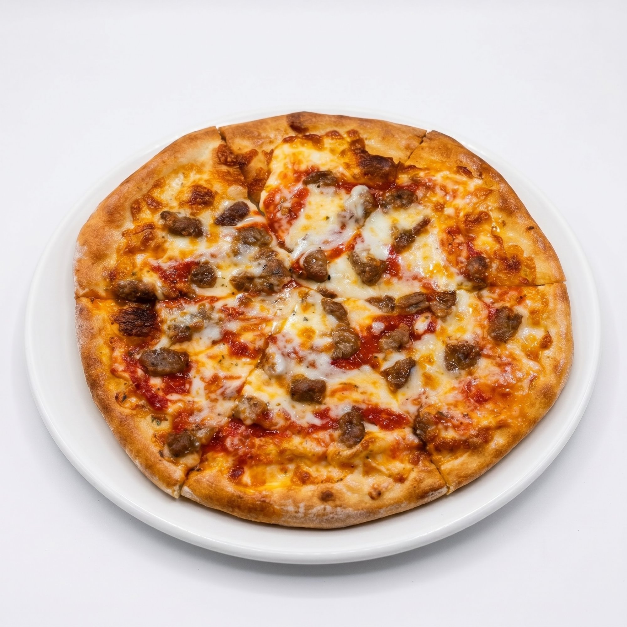 One Standard Topping Pizza