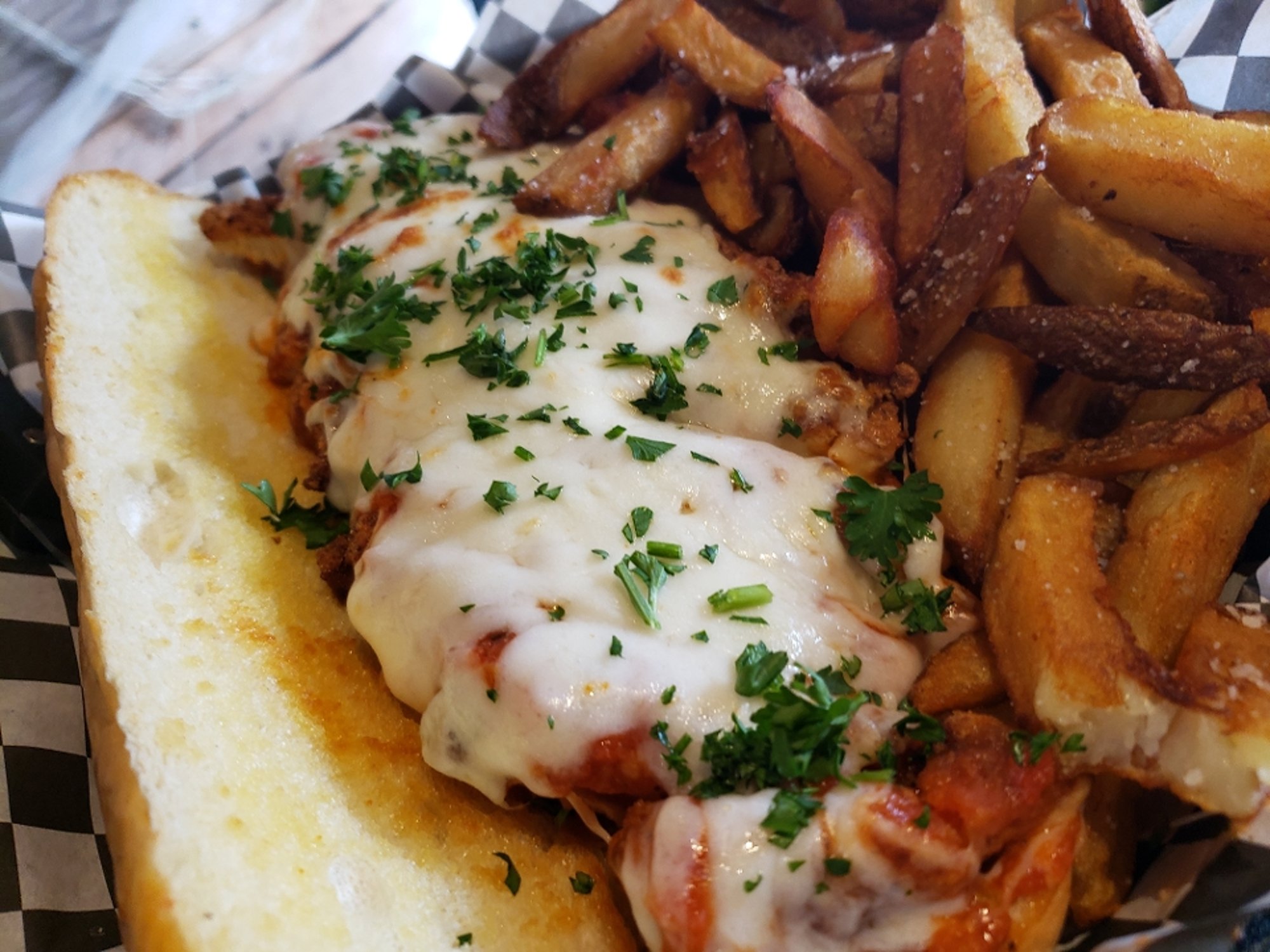 Chicken Parmesan Sandwich