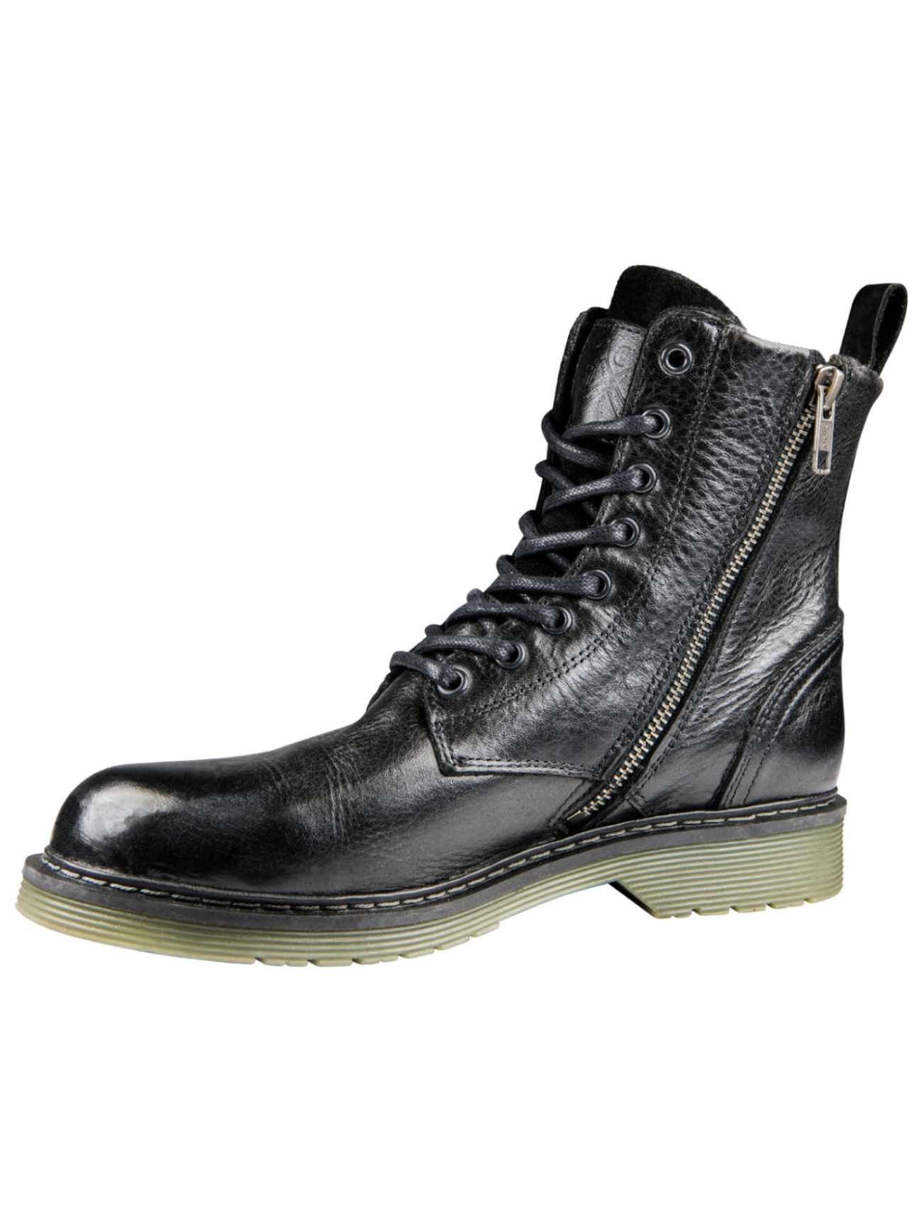 Biker's Point - JohnDoe Sixty Black/Bordeaux -  Motorradschuhe, Stiefel