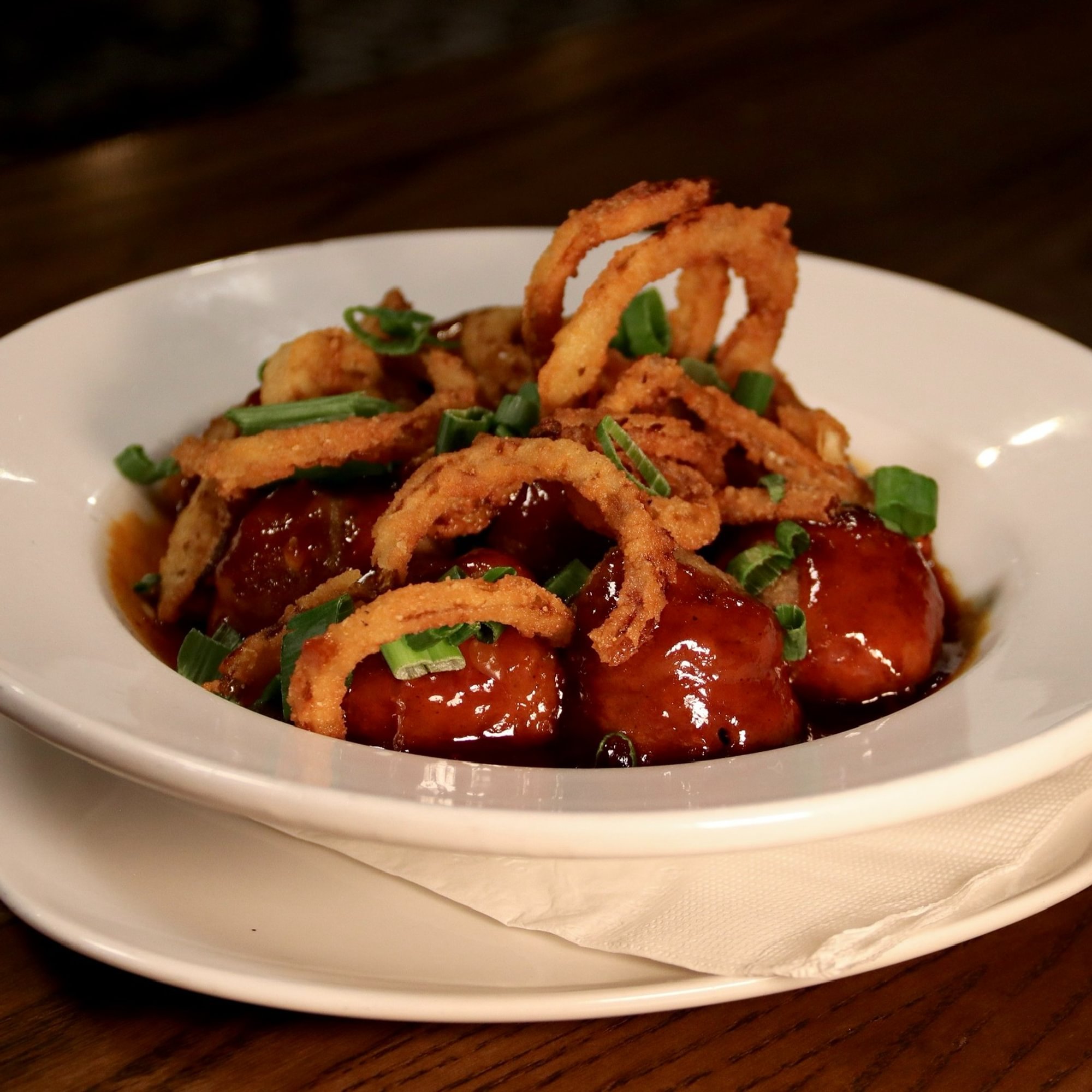Gochujang Meatballs