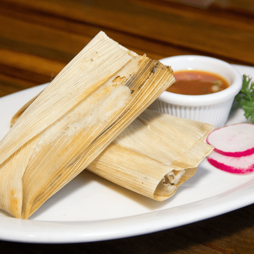 2 Tamales De Mole (Pork)