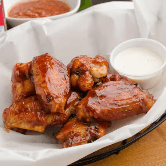 6 Oven Baked Wings