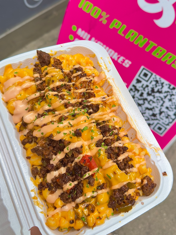 Chopped Cheese Mac Bowl