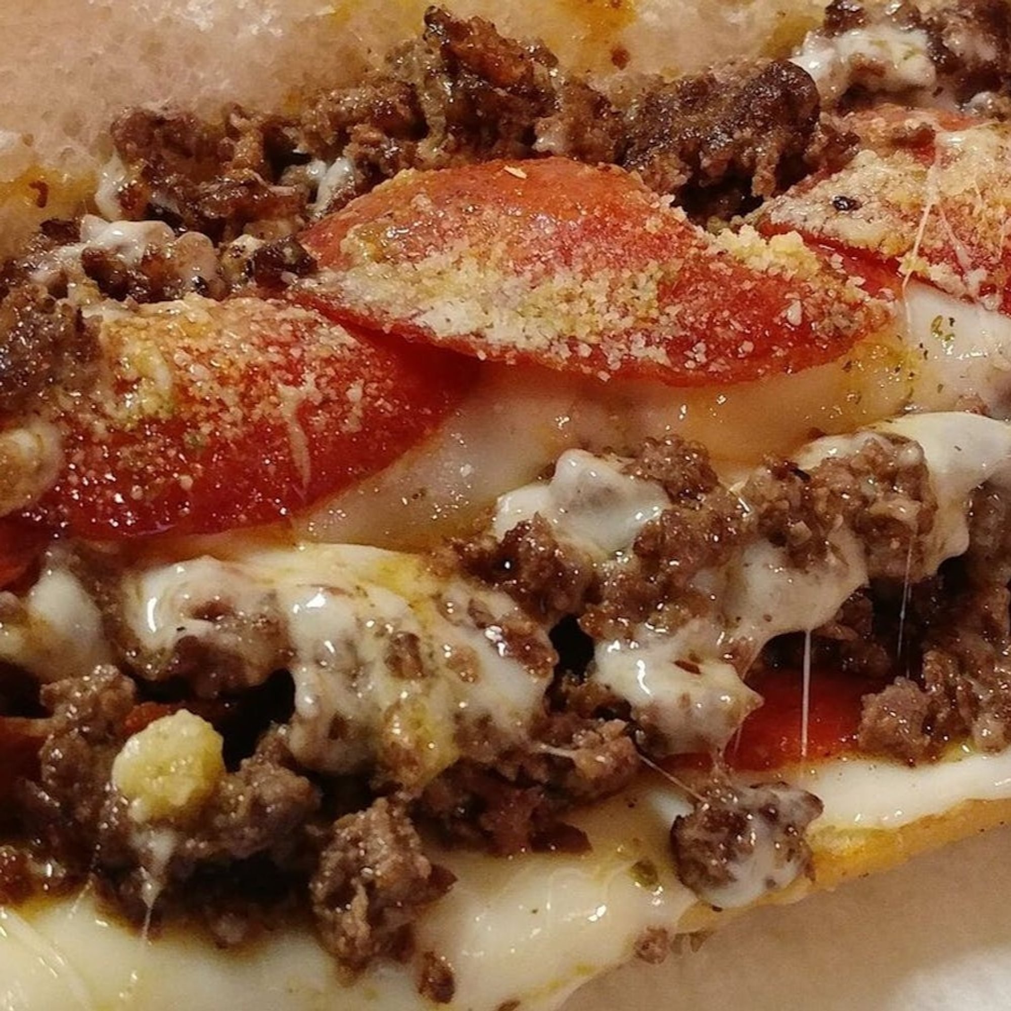 Pepperoni Pizza Steak Sub