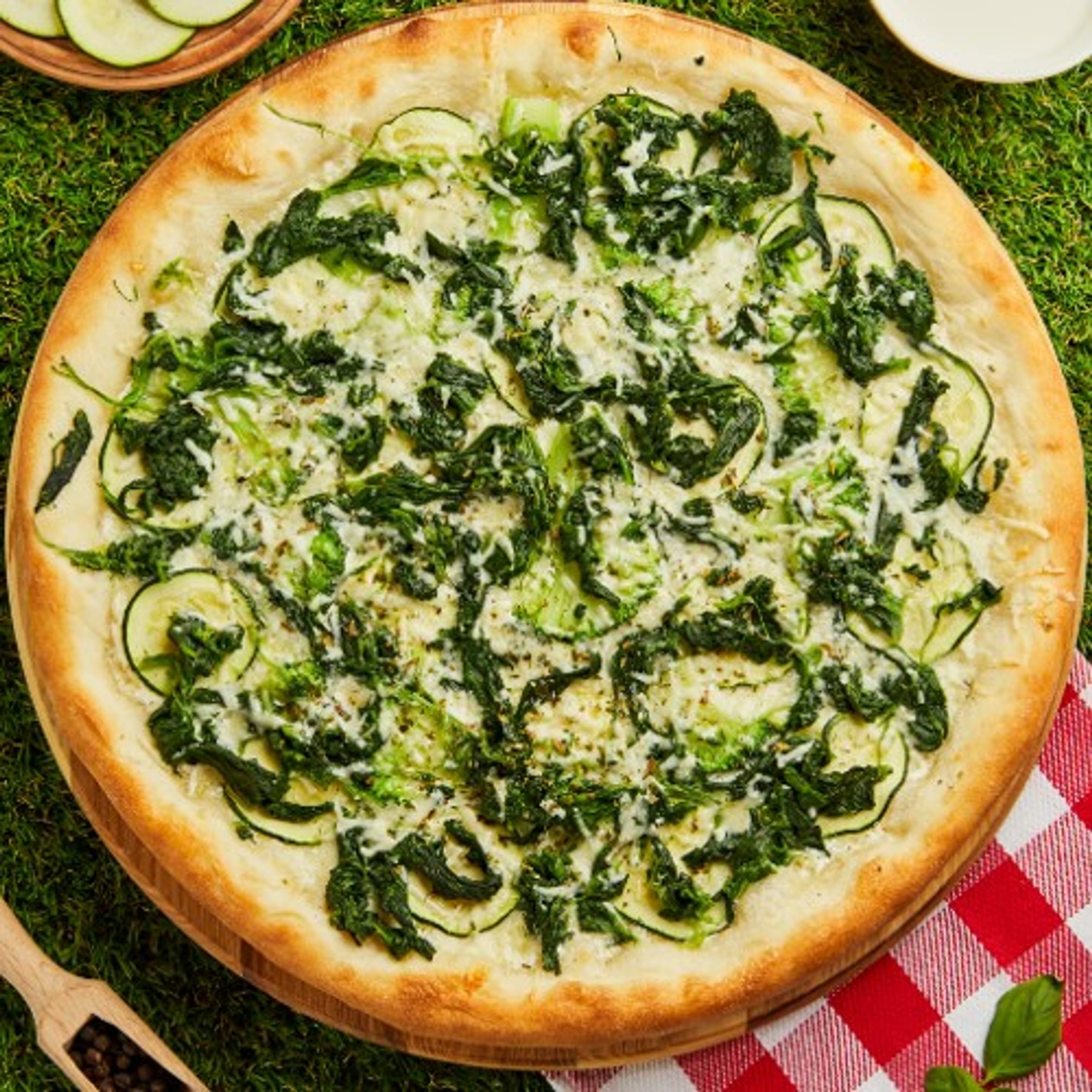 Spinach Pizza
