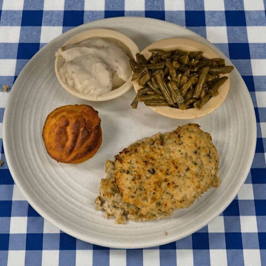 Baked Chicken and Dressing