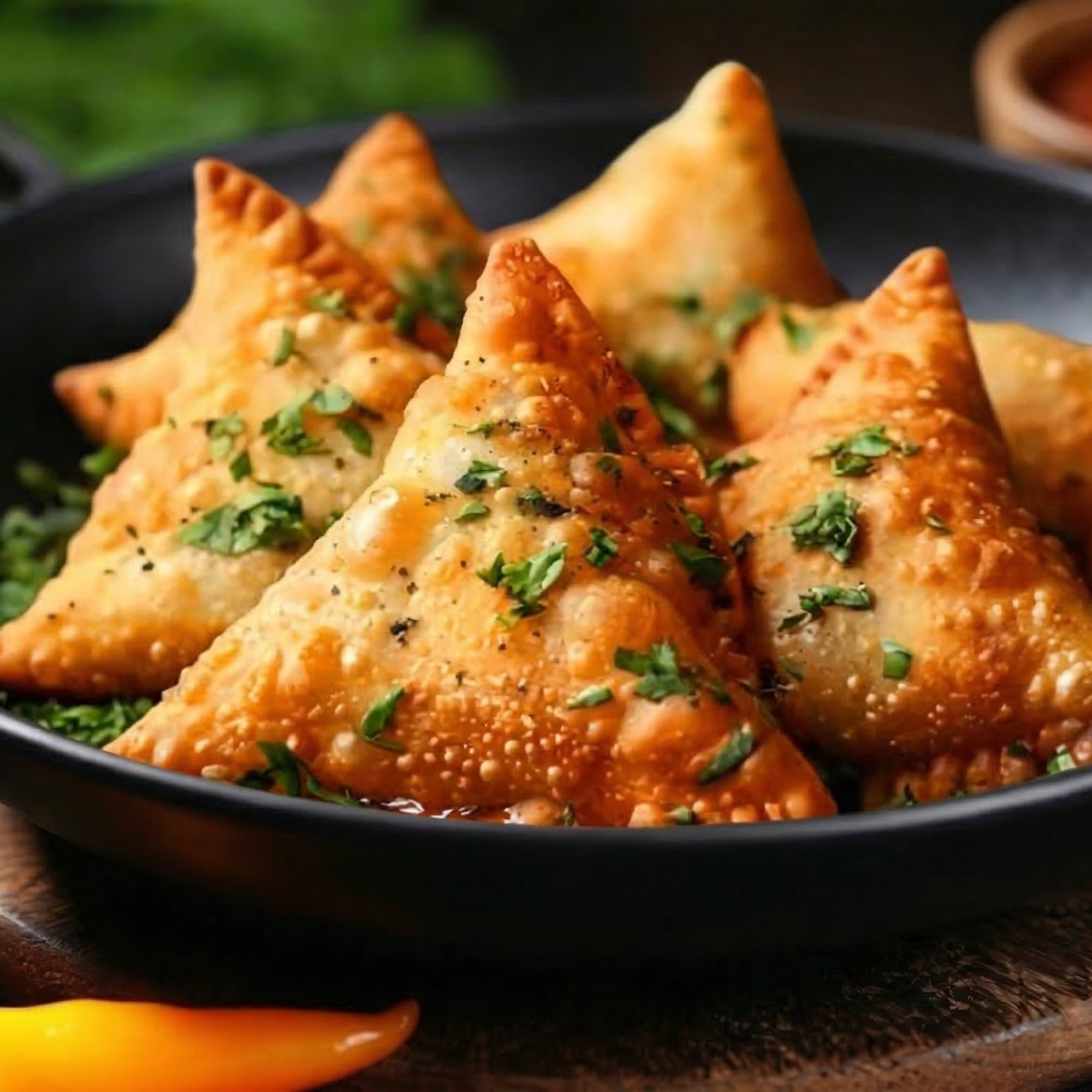 Chicken Keema Samosa