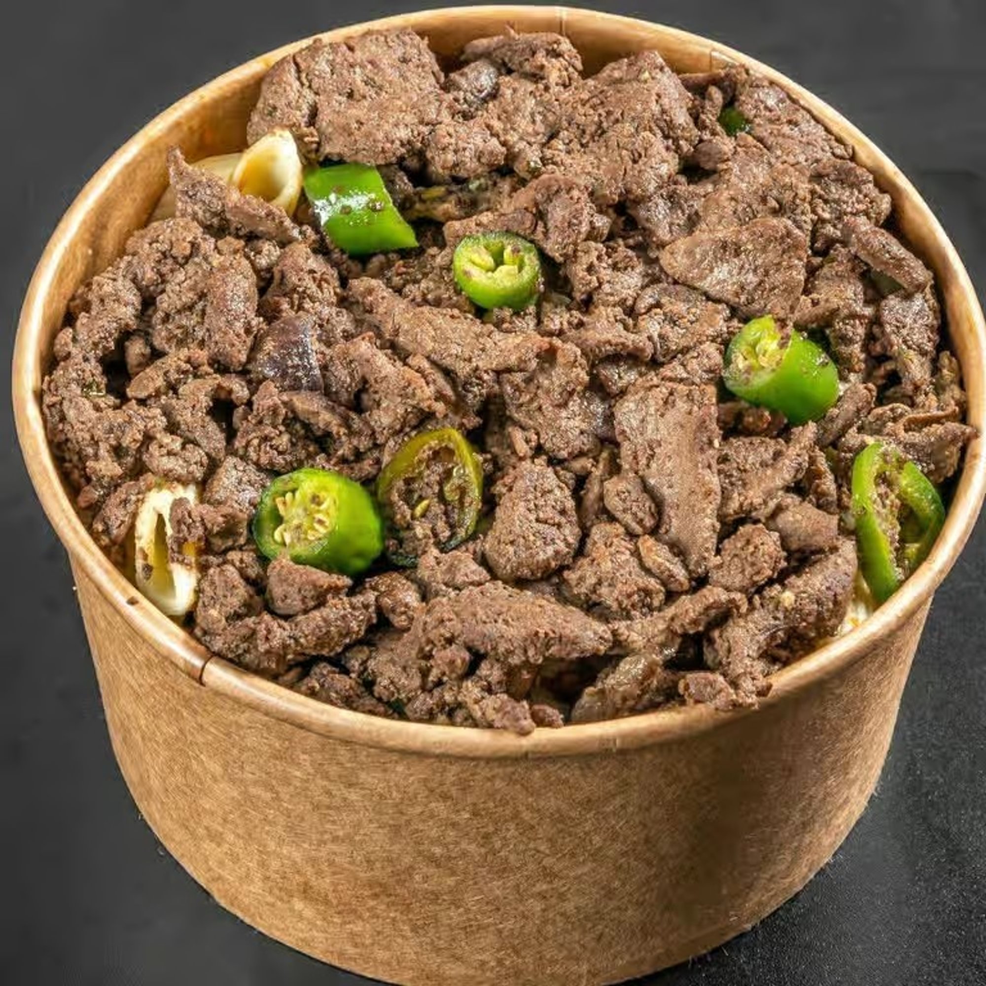 Pasta with Beef Liver - مكرونة بالكبدة