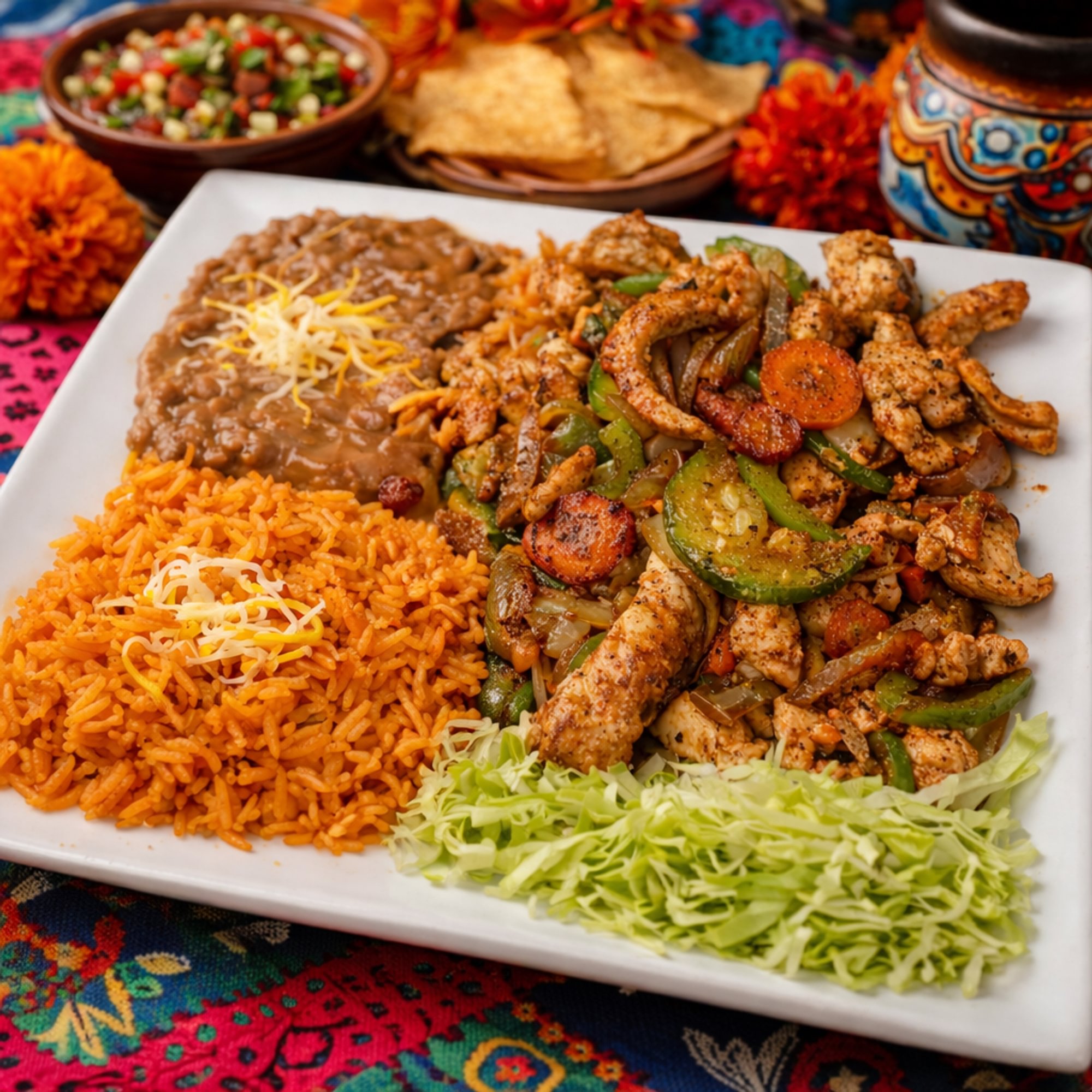 Pollo con Verduras