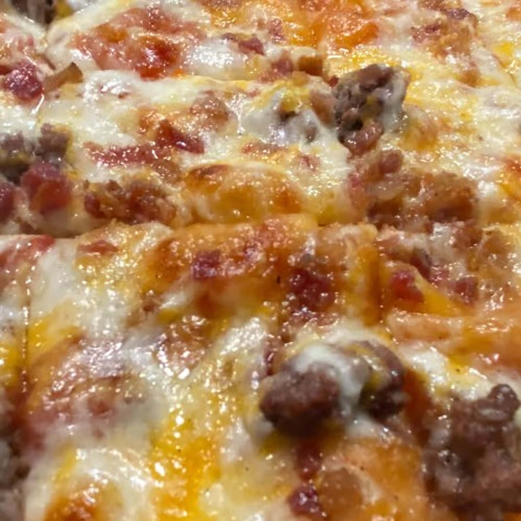 Bacon Cheeseburger Pizza