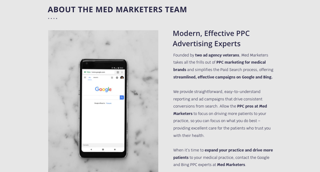 Med Marketers: PPC for Medical and Dental