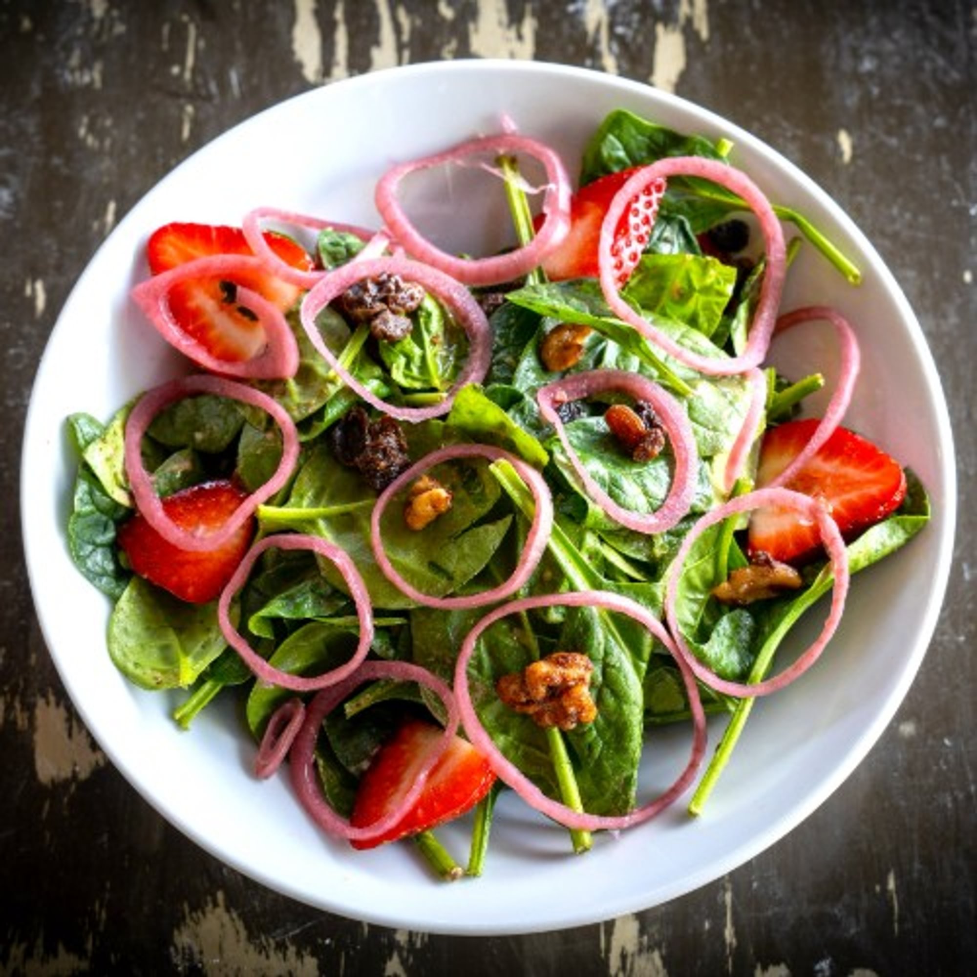 plant based Mixed Berry Salad