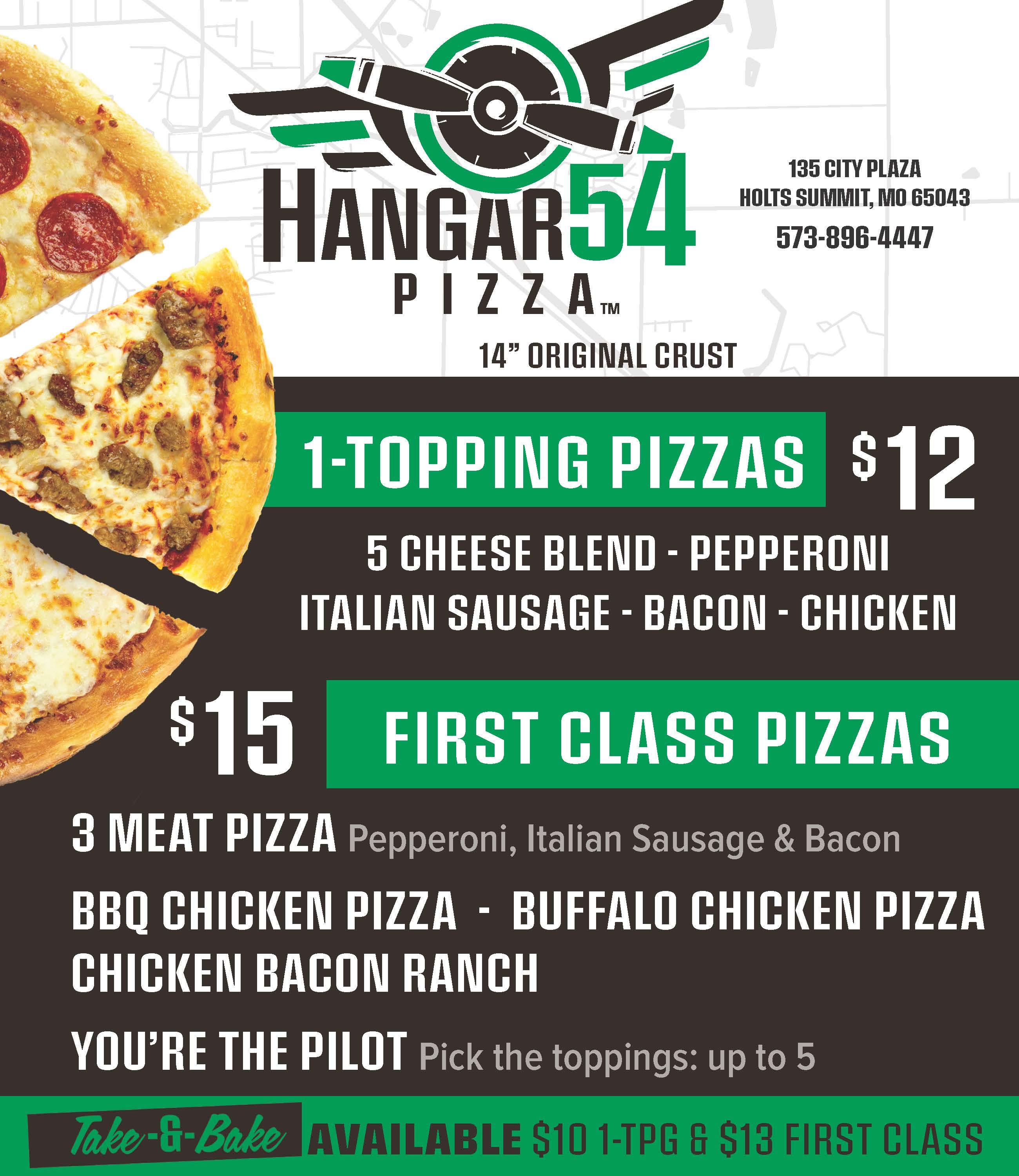 Hangar 54 Pizza Image