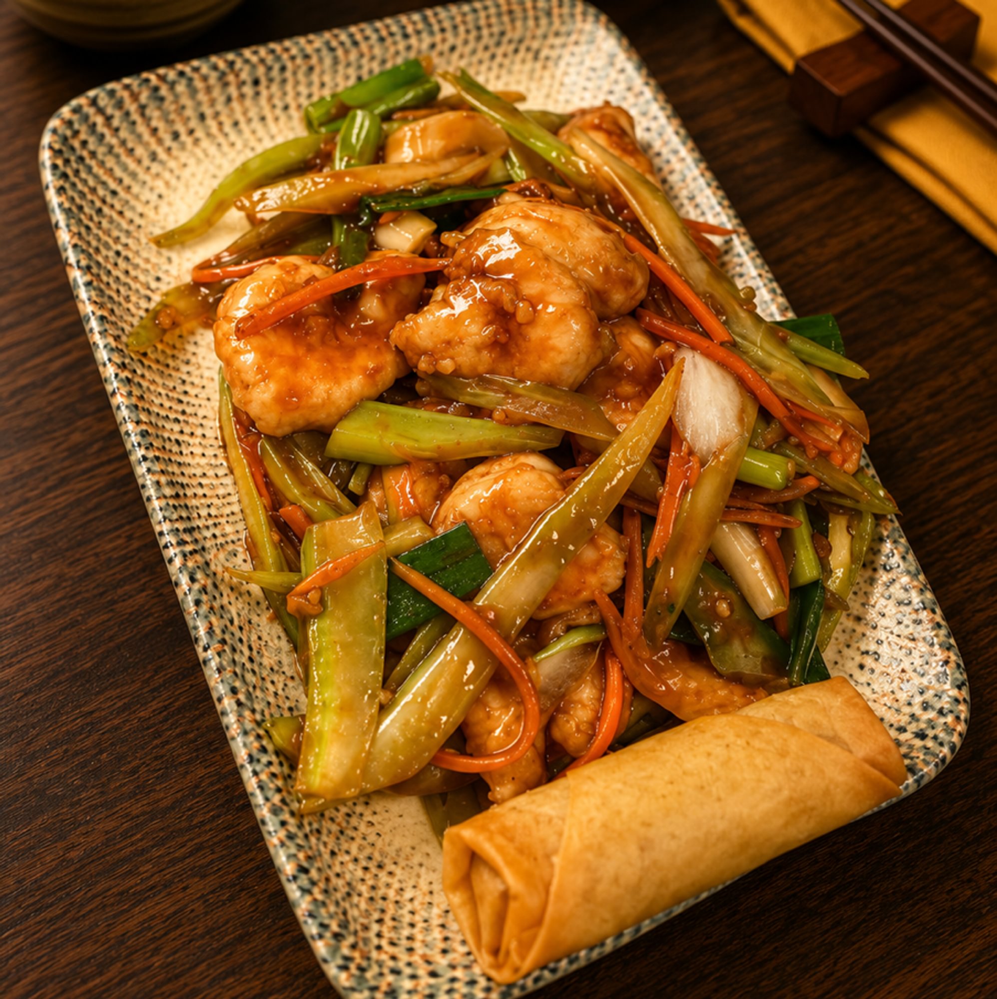 L Shrimp Szechuan Style 干烧虾