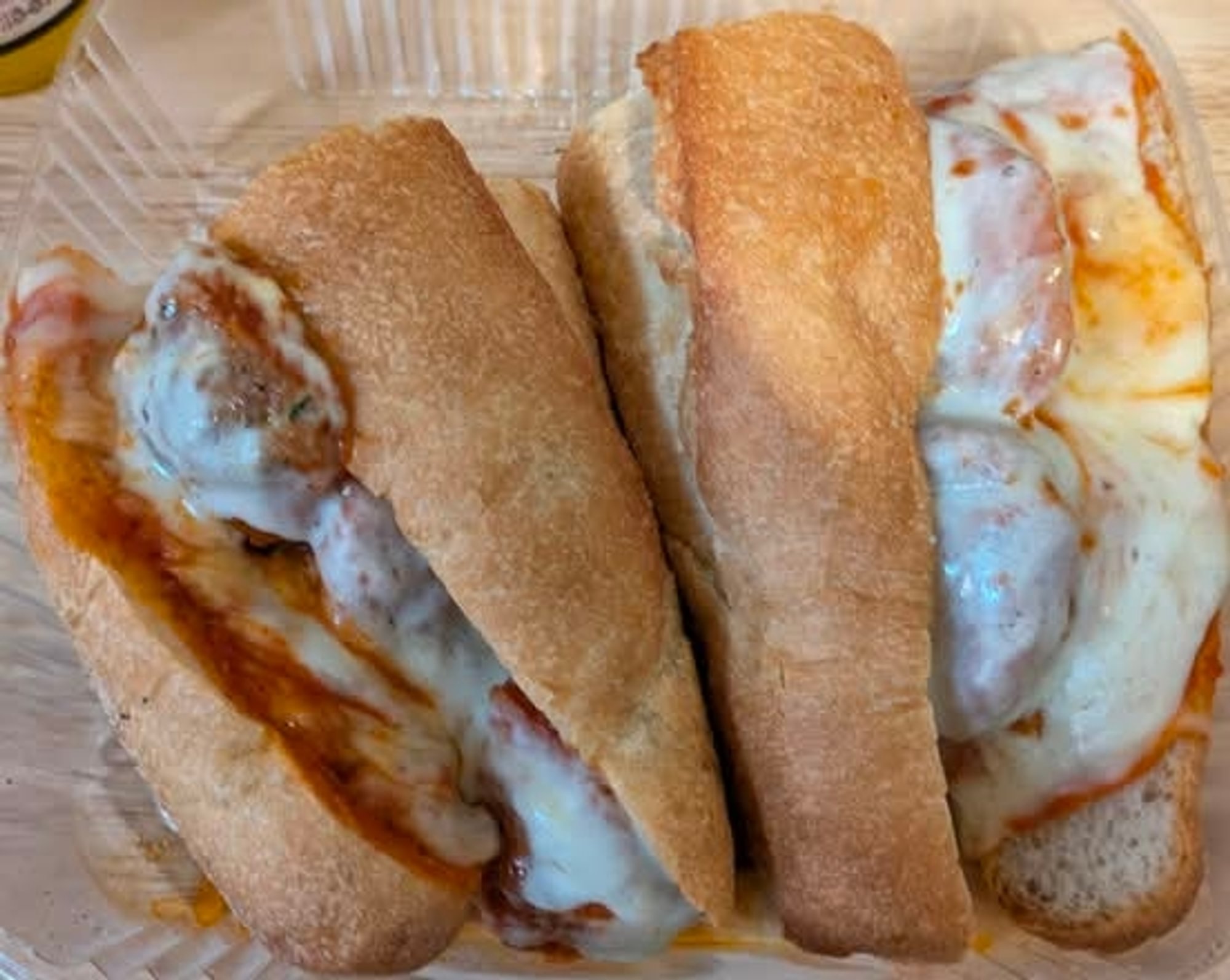 Meatball Parmigiana Hero