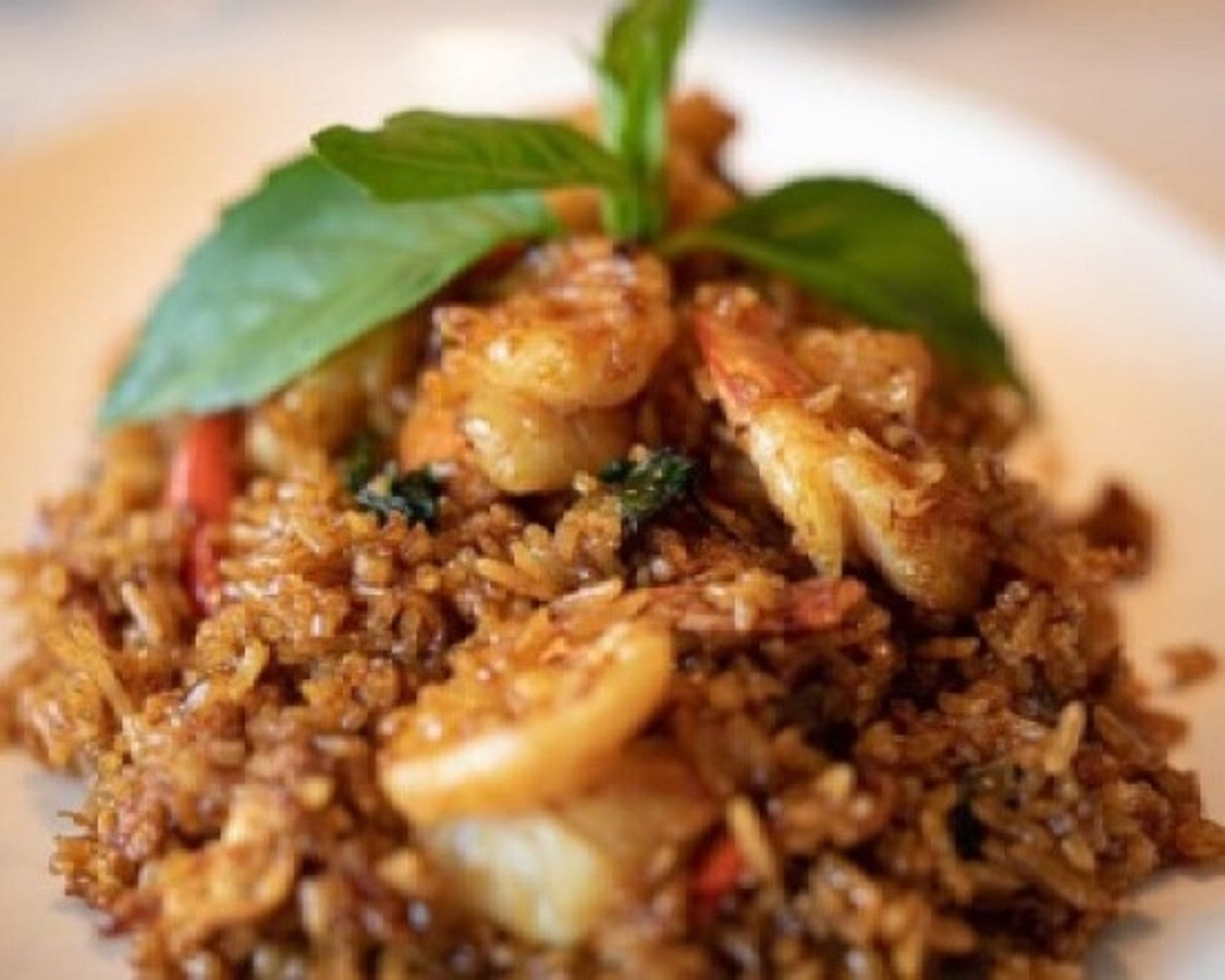 Green Basil Fried Rice