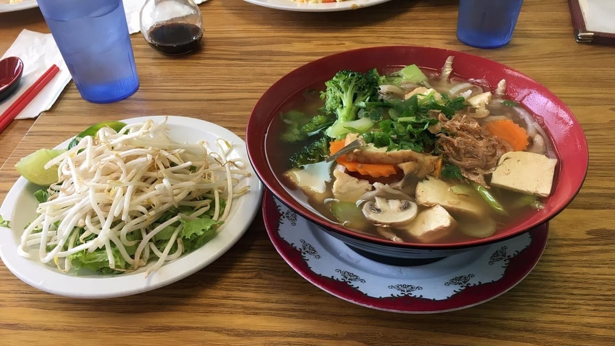 NS4. Rice Noodle Soup (can be made GF)