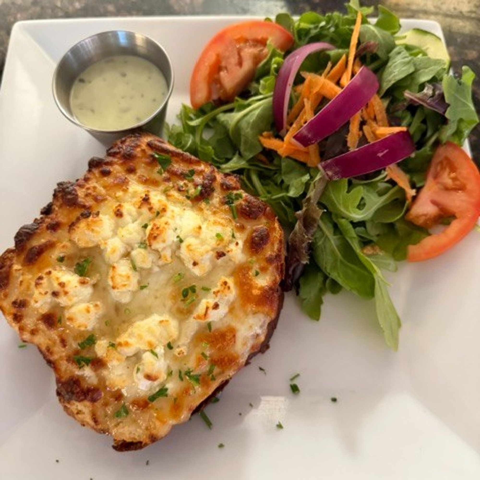 Croque Madame Goat