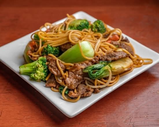 Beef Pan Fried Egg Noodles