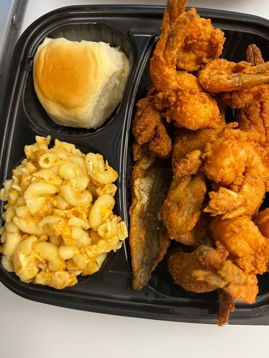 Fried Swai Catfish 1/2 lb Platter