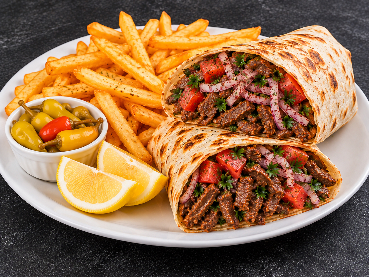 CELENOS BEEF STEAK TANTUNI WRAP