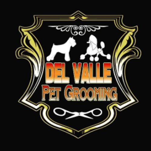 Del Valle Pet Grooming Logo