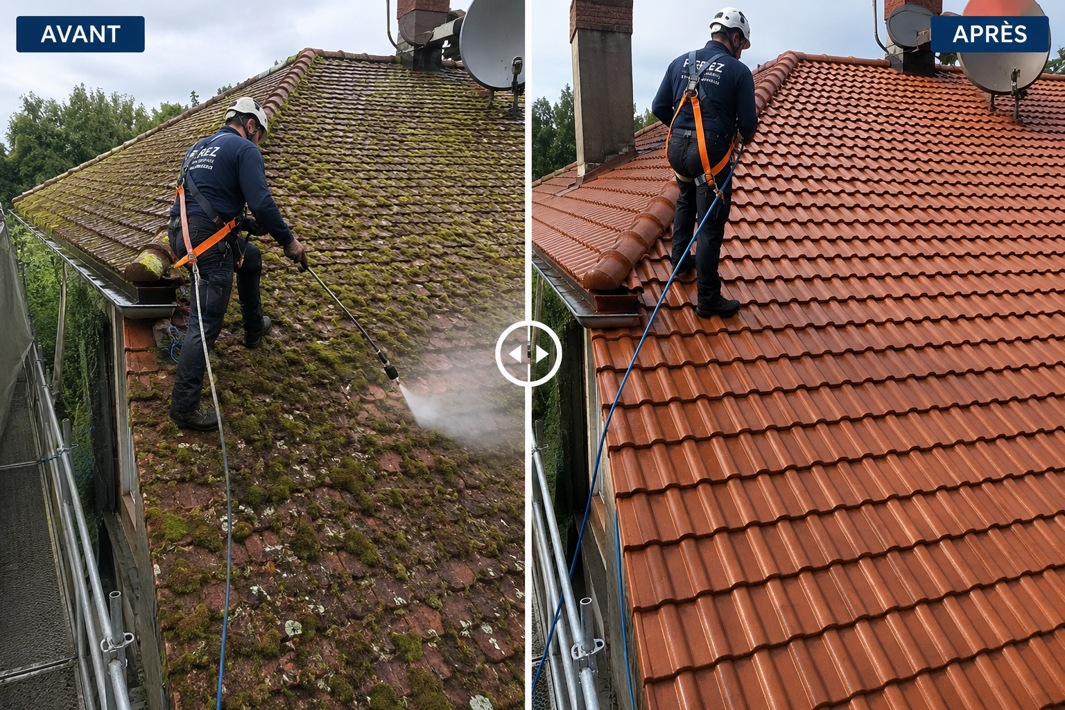 Pulizia tetti & trattamento idrorepellente Ginevra