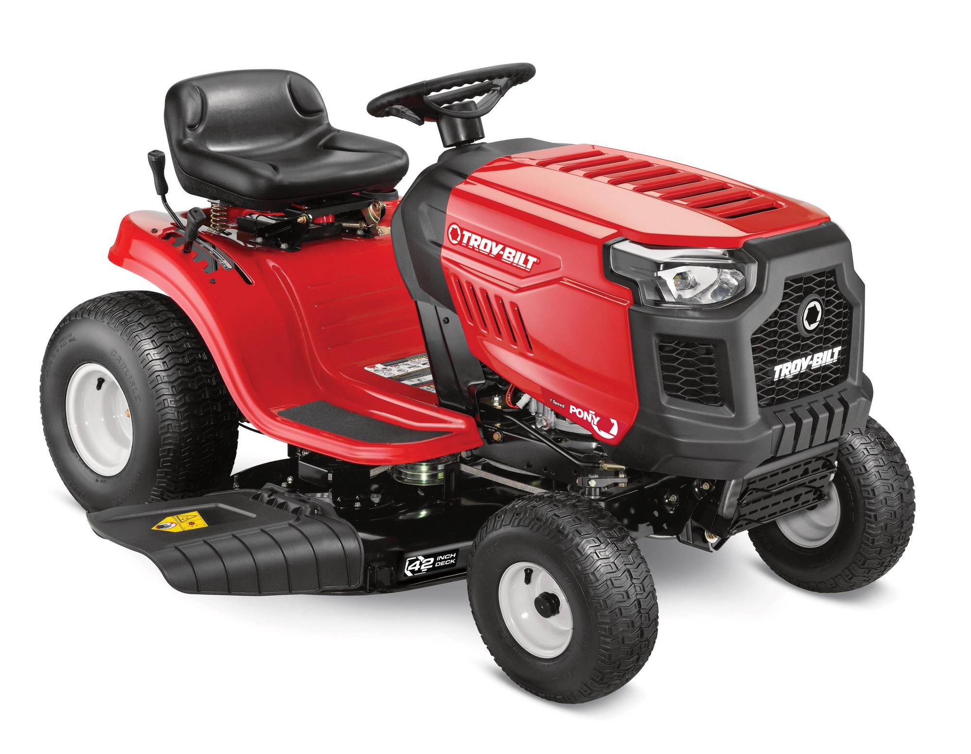 Pony 42” Riding Mower w/ 15.5HP Briggs & Stratton Engine - 2024 Model