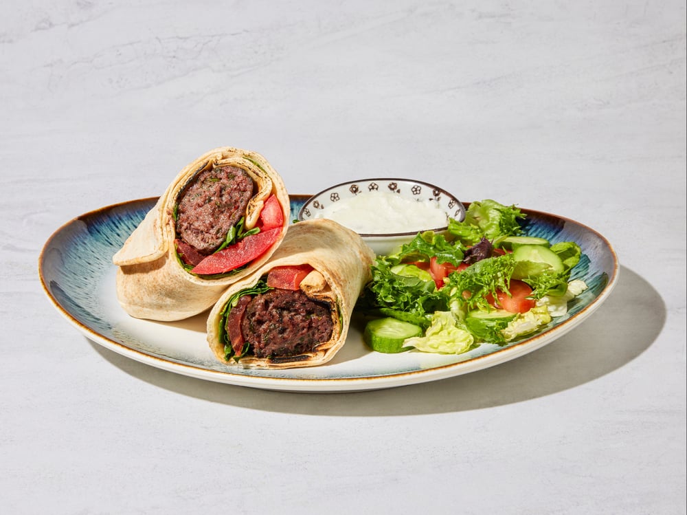 16. Kofta Kabob Wrap