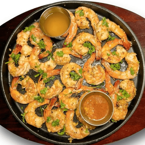 Iron Skillet Headless Shrimp